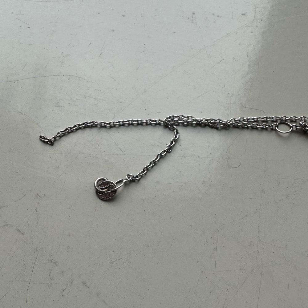 Real Diamond pendant white gold necklace - Picture 6 of 6